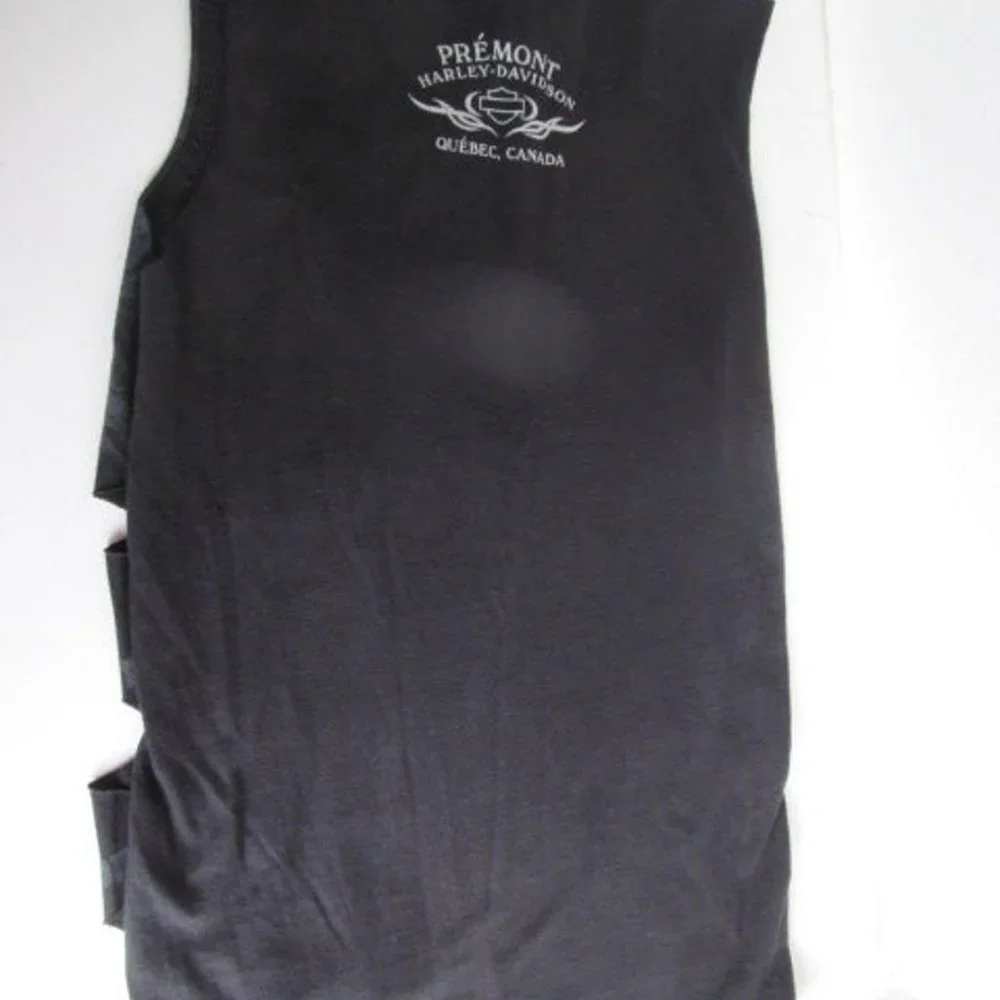 SOLD Distressed Cut Outs Womens sz s Harley Davidson T Shirt Womens small Harley - Picture 4 of 6
